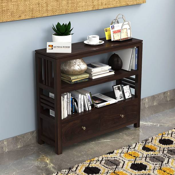 Kendalwood Furniture Solid Wood Semi-Open Book Shelf