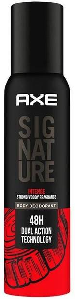 AXE SIGNATURE INTENSE PERFUME BODY DEODORANT 122ML FOR MEN PACK OF 1 Perfume Body Spray  -  For Men