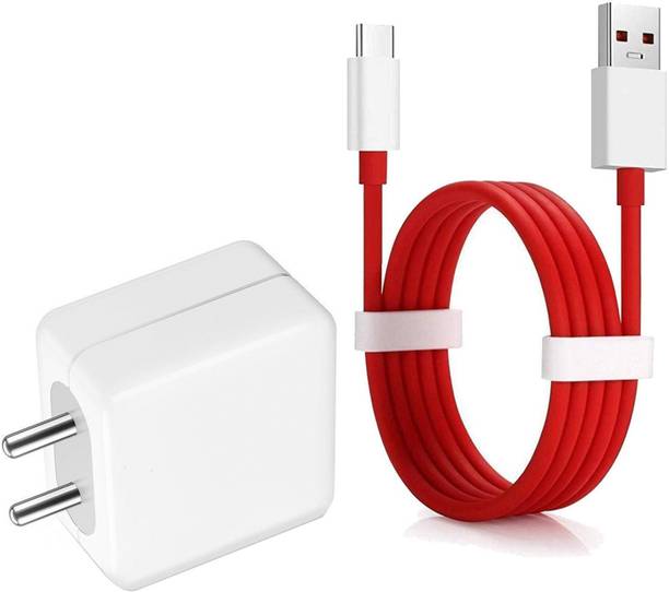 VOLTDIC Wall Charger Accessory Combo for OnePlus 5T, OnePlus 5, OnePlus Nord CE 5G, 30W 5V/6A, (Upto 65W Supported)