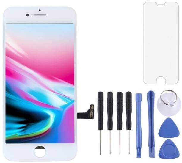 celfixindia IPHONE 8 WHITE HIGH QUALITY DISPLAY WITH TOOL KIT AND SCREEN GUARD LCD 4.7 inch Replacement Screen