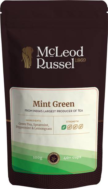 McLeod Russel Teas Mint Green | 100g | Green Tea Pouch