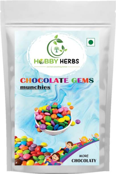 Hobby Herbs Gems Munchies 250g |Chocolate Truffles | Gems Chocolate for Cake Decoration | Truffles