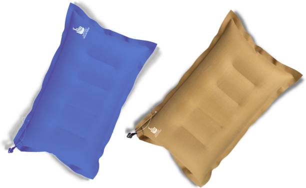 Jupiter Industries Air Travel Pillow Pack of 2 Solid