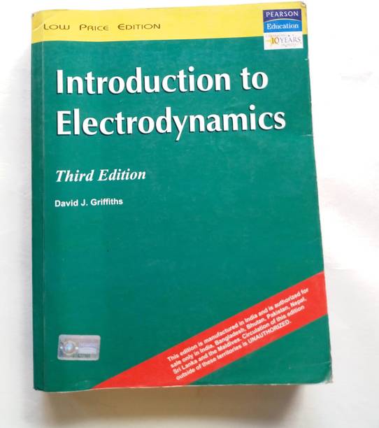Introduction To Electrodynamics Third edition by David J. Griffiths (used)