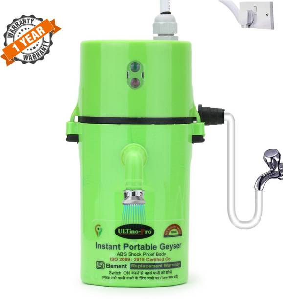 UltinoPro Unlimited Run Water, Instant Portable Geyser 1.5 L Storage Water Geyser