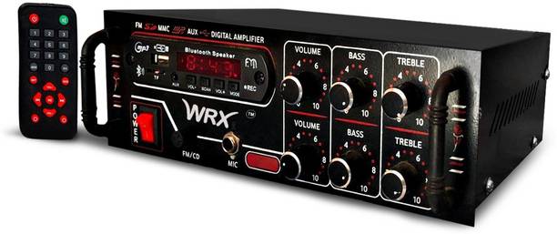 WRX Amplifier Bluetooth/MIC Input/USB/SD Card Slot/FM Radio/AUX Input/Remote Control 160 W AV Control Amplifier