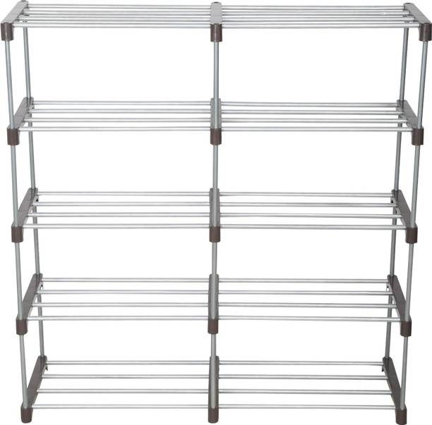 Flipkart Perfect Homes Studio Metal Open Book Shelf (Finish Color