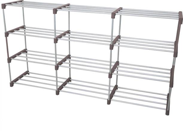 Flipkart Perfect Homes Studio Metal Open Book Shelf (Finish Color