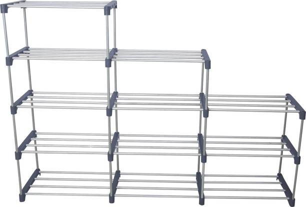 Flipkart Perfect Homes Studio Metal Open Book Shelf