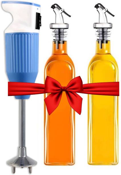 Royatto 350 W BLUE + Oil Dispenser Set 2 Hand Blender