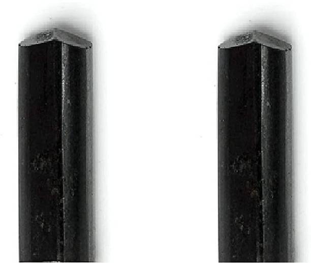 AIR9999 Set Of 2 Black Tourmaline 30 Mm Pencils Set For Reiki Healing & Grid Making Decorative Showpiece  -  3 cm