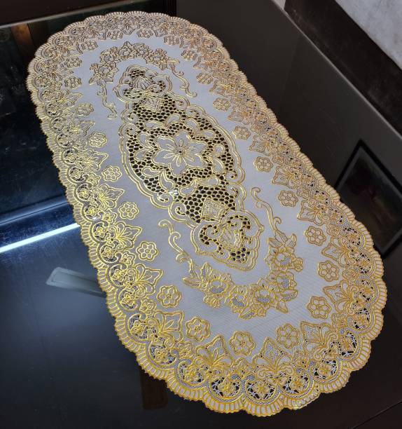 DELHI PVC CORP Gold 84 cm Table Runner