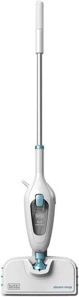 Black & Decker BLACK+DECKER FSMH13E5-QS 1300W 5-in-1 Steam Mop with 99.9% Germ Protection White Wet & Dry Vacuum Cleaner