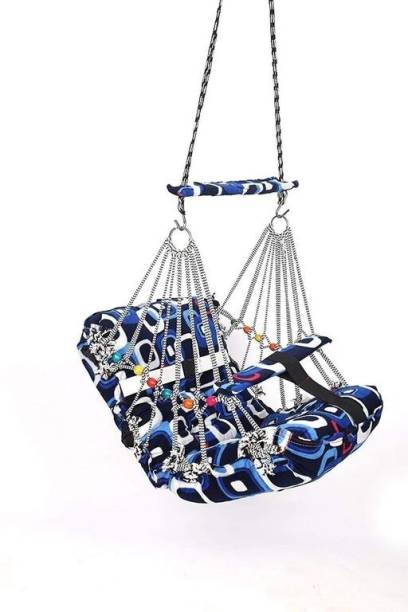 BJIK Cotton Swing Chair For Kids Baby's Children Folding & Washable 1-3 Years Bouncer