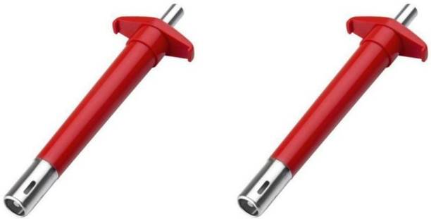 ऑफीक्स ABS Gas Lighter Kitchen lighter Gas Stove Lighter (Pack of 2) स्टील गैस लाइटर