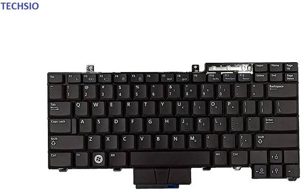 TechSio Latitude E6400 E6500 E5500 Internal Laptop-size Laptop Keyboard Compatible with Desktop, Laptop, Mac