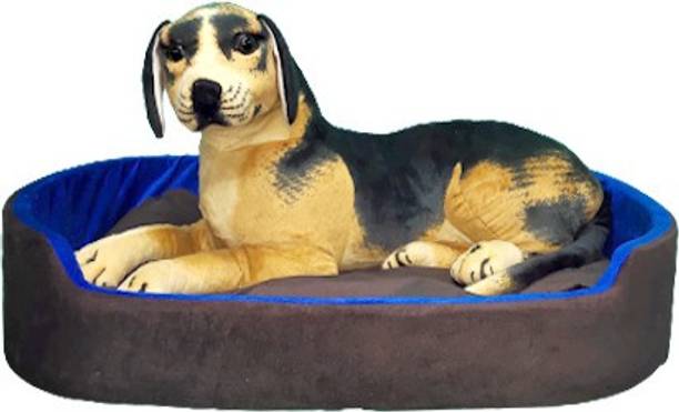 RK PRODUCTS Super Soft Velvet Dog Pet Bed L Pet Bed