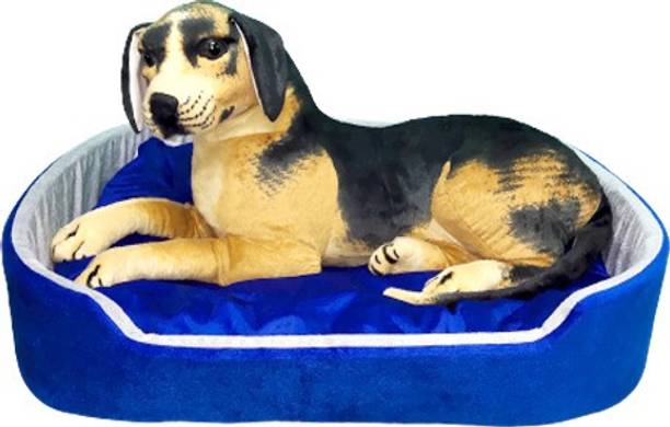 RK PRODUCTS Super Soft Velvet Dog Pet Bed L Pet Bed