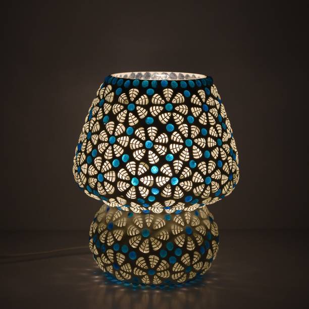 Ionic Glass Home Decor Mosaic Glass Table Lamp Table Lamp (18 cm,