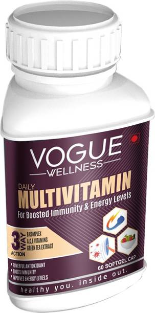 Vogue Multivitamin Capsules for Immunity Energy Endurance and Muscle health capsules