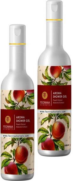 Feonnaa New Aroma Shower Gel 100 ml (Pack of 2) 200 ml