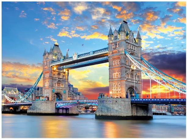 Chocozone Bridge 1000 pc Jigsaw Puzzle for Kids & Adults Puzzles for Boys & Girls