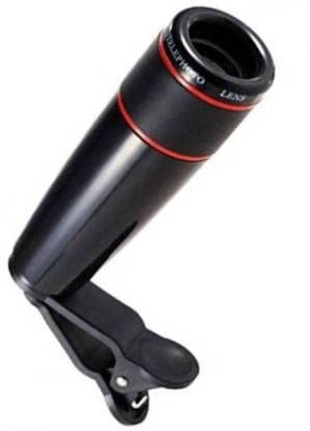 ROCOZY 4K HD Universal Zoom Mobile Phone Telescope Telephoto External 12X Magnification Mobile Phone Lens