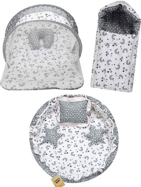 Miss & Chief by Flipkart Cotton Baby Bed Sized Bedding Set