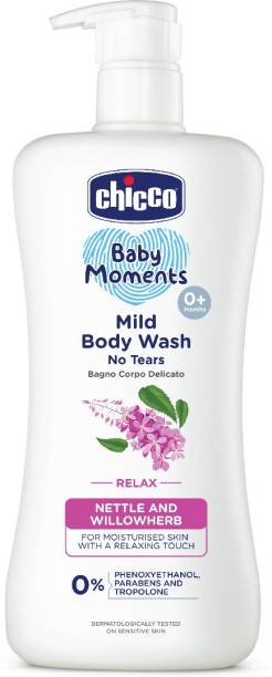 Chicco Baby Moments Mild Body Wash Relax, Paraben & SLS Free, Phenoxyethanol free, 0M+