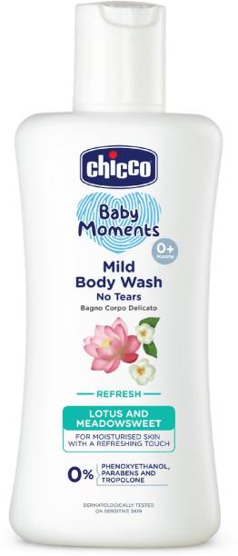 Chicco Baby Moments Mild Body Wash Refresh, Paraben &SLS Free, Phenoxyethanol free, 0M+