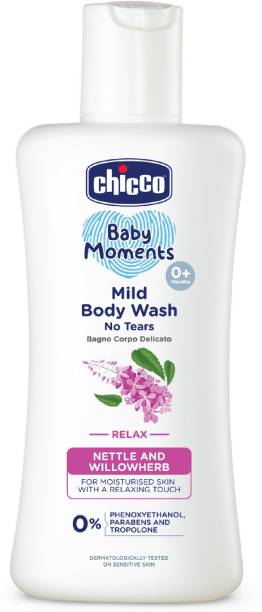 Chicco Baby Moments Mild Body Wash Relax, Paraben & Phenoxyethanol free, 0M+
