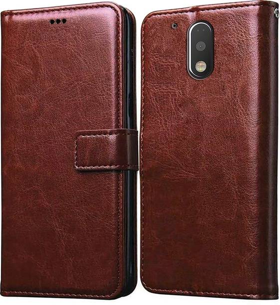 Casotec Flip Cover for Motorola Moto G (4th Generation) Plus