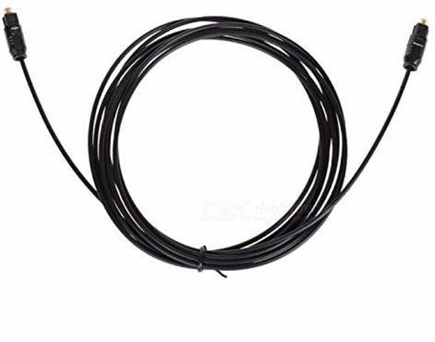 Etzin Fiber Optical Cable 3 m Slim Digital Audio Optical Cord/Toslink Cable Compatible Optical Cables 3M