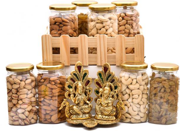 vt real nutri DRY FRUIT GIFT HAMPER /BASKET /BOX/PACK Cashews, Almonds, Pistachios, Raisins