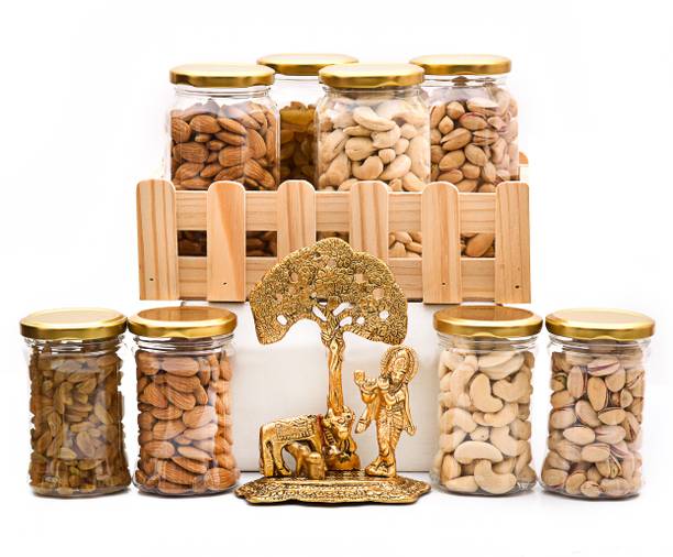 vt real nutri DRY FRUIT&NUT GIFT HAMPER /BASKET/ BOX /PACK Cashews, Almonds, Pistachios, Raisins