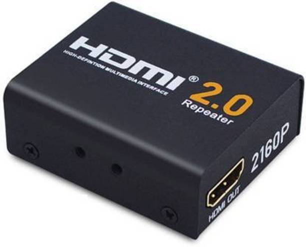 microware Full HD HDMI 2.0 Repeater Extender Splitter Amplifier 3D 4K x 2K HDTV 2160P 60M Media Streaming Device