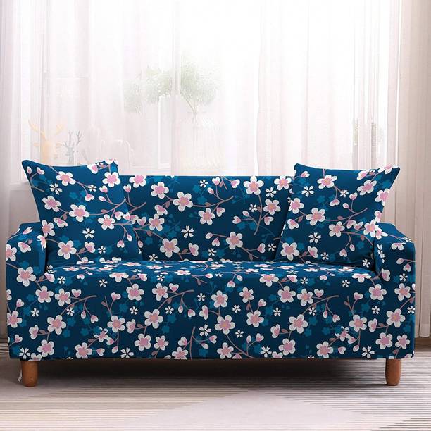 WeClever Polycotton Floral 3 Seater Sofa Cover