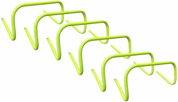 HACKERX 9 inch Set of 20 pcs Agility Hurdle Football Speed Hurdle Running School Model PVC Speed Hurdles