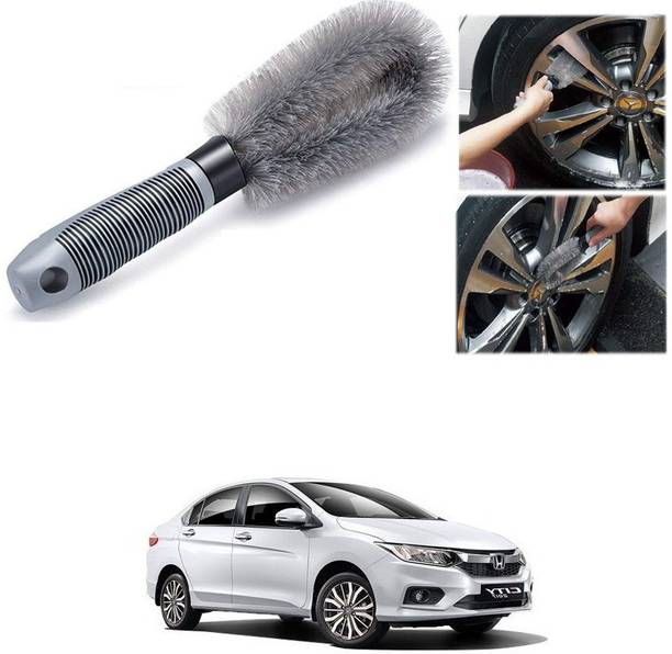 AXWee CAR ALLOY WHEEL CLEANER BRUSH TYRE RIM FOR Honda City ZX 100 g Wheel Tire Cleaner