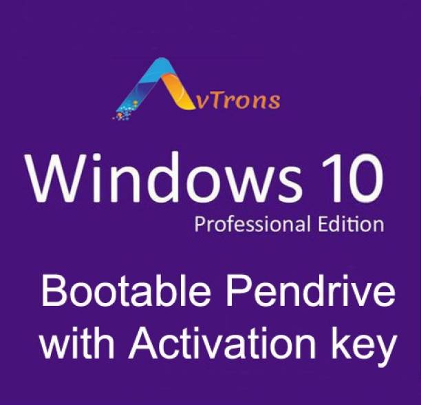 avtrons windows 10 Pro 64 bit with Bootable Pendrive Activation key 32bit/64bit _GPT_UEFI(non CSM)