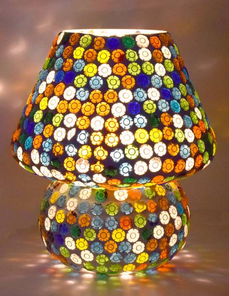 DONERIA Mosaic Glass Table Lamp