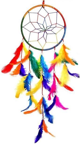ASIAN HOBBY CRAFTS Dream Catcher Wall Hanging Odyssey' Feather Dream Catcher