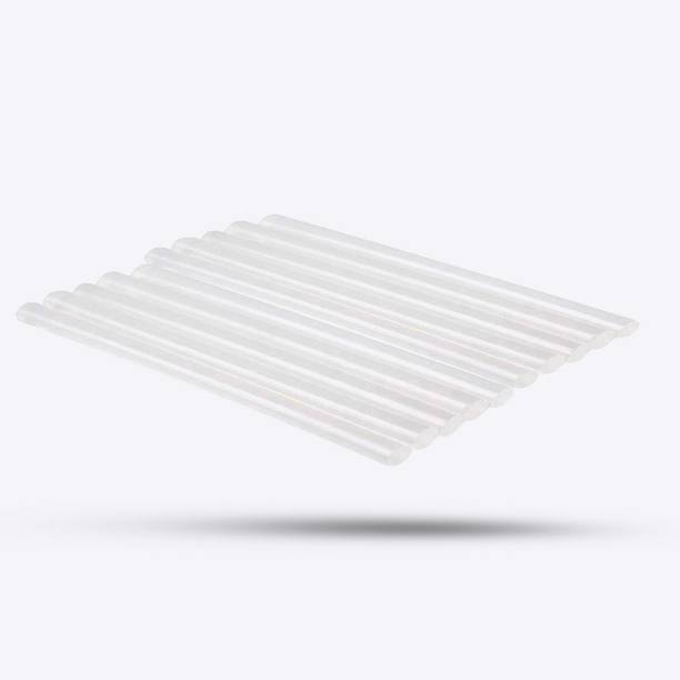 Hillgrove HGACC6M2 11mm 10Pcs Transparent Hot Melt Glue Gun Sticks For Art and Craft 40W Adhesive