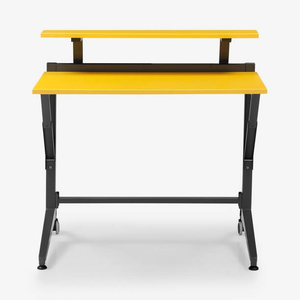 TheHomeOffice THO FLEXI FOLD - YELLOW Engineered Wood Study Table