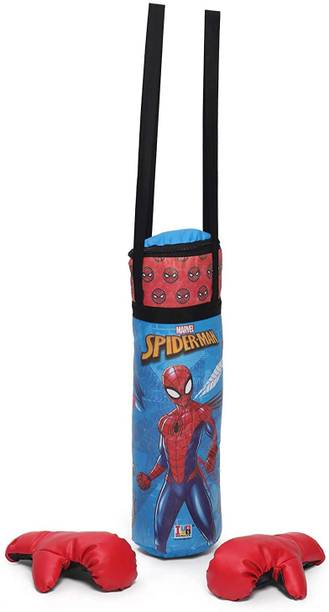 KIDIVO Marvel Spiderman Boxing Set with 2 Gloves & 1 Headgear (Big)