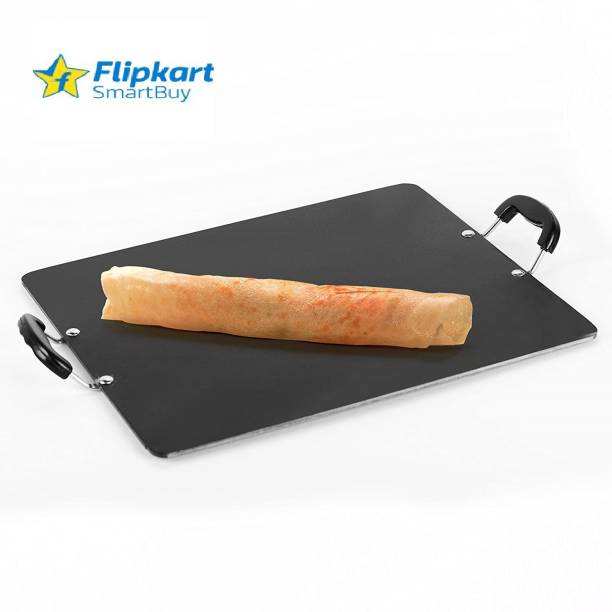 Flipkart SmartBuy 4mm Non-Stick Aluminium Rectangle Chapati/Roti/Pathiri/Dosa Tawa Tawa 33 cm diameter