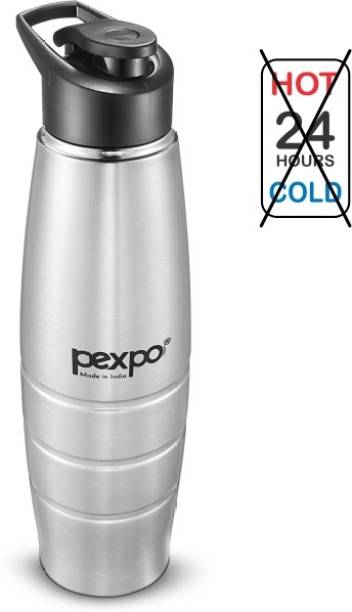 pexpo 1000 ml Sports and Hiking Stainless Steel Water Bottle, Duro 1000 ml Bottle