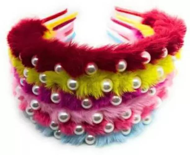 Myra Collection 6 pcs Hair Band for Kids and Girls Hair Styling Wedding Party Hair Band Hair Band