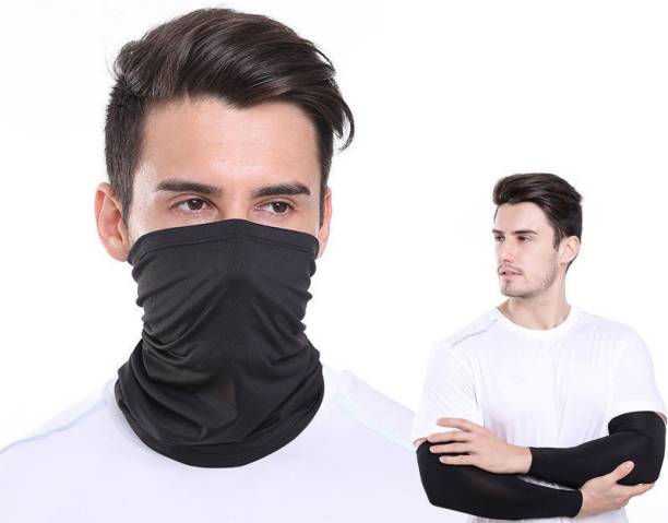 MYYNTI Men and Women Dust & Sun Protection Face Mask with Arm Sleeves Balaclava Decorative Mask