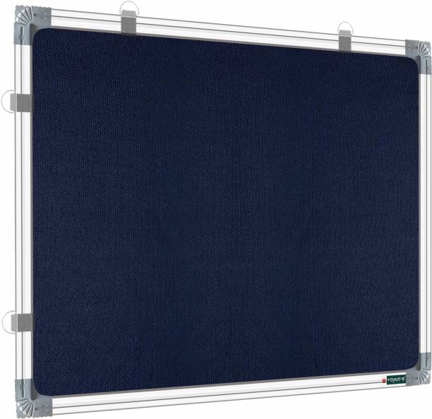 YAJNAS 3X4 Feet Premium Material Blue Notice Board| Bulletin Board, Display Board Notice Board